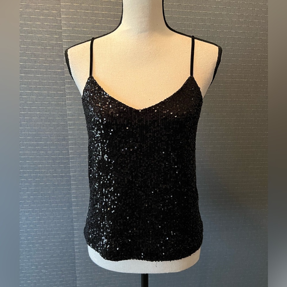 Steve Madden Hide And Sequin Camisole